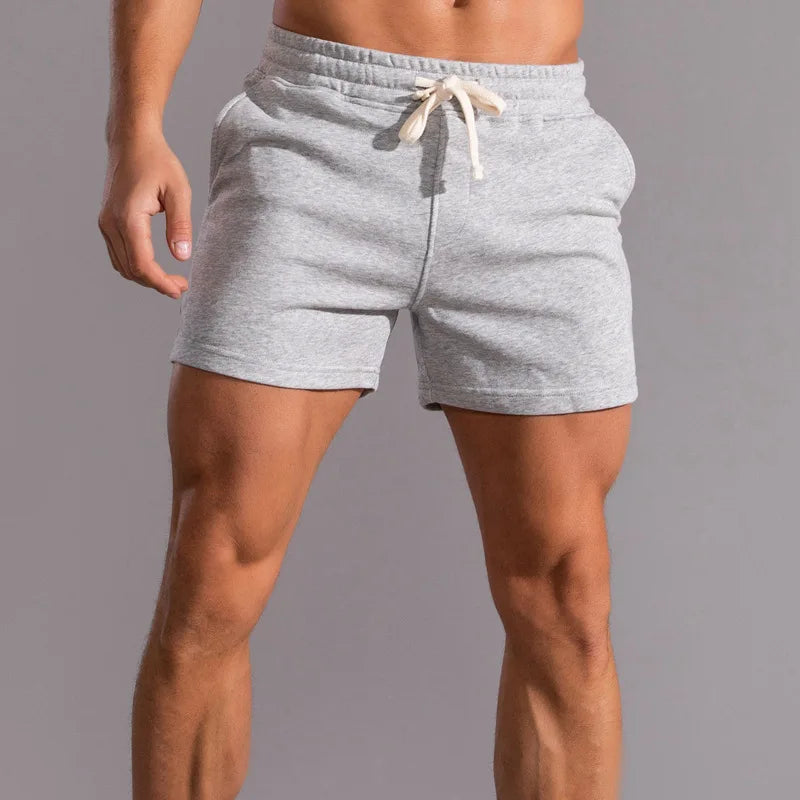 Mens Casual Cotton Basketball Shorts