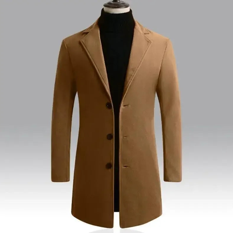 Medium length men's jacket