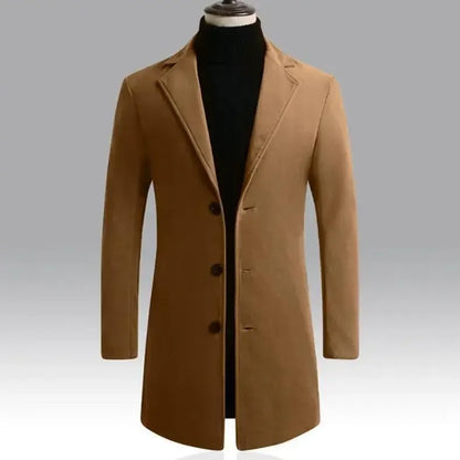 Medium length men's jacket