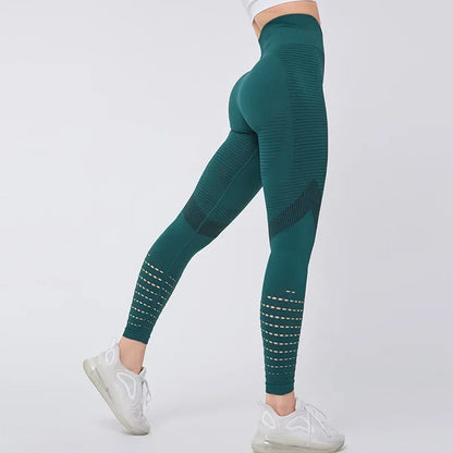 High Waist Seamless Leggings - Womens Push Up Yoga Pants