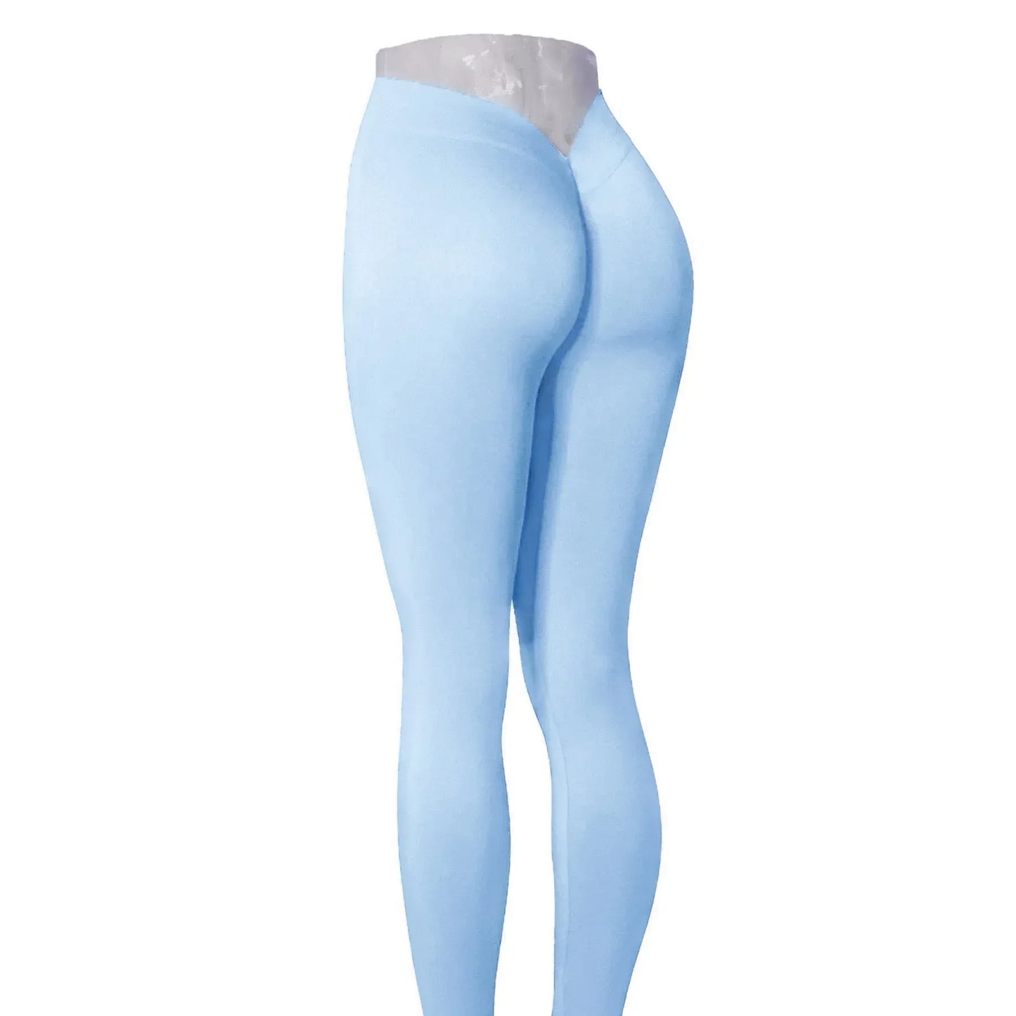 Push-Up Scrunch Leggings for Women - Lycra Gym  Yoga Fitness Pants