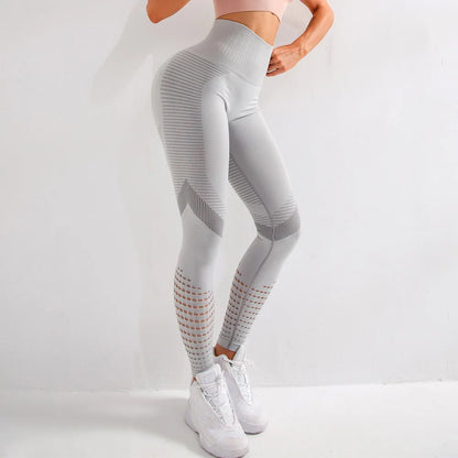 High Waist Seamless Leggings - Womens Push Up Yoga Pants