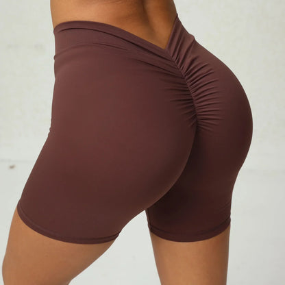 Push-Up Scrunch Leggings for Women - Lycra Gym  Yoga Fitness Pants