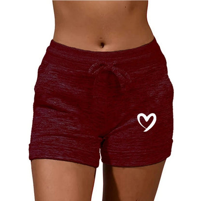 High Waist Casual Stretchy Shorts for Women with Pockets  Drawstring