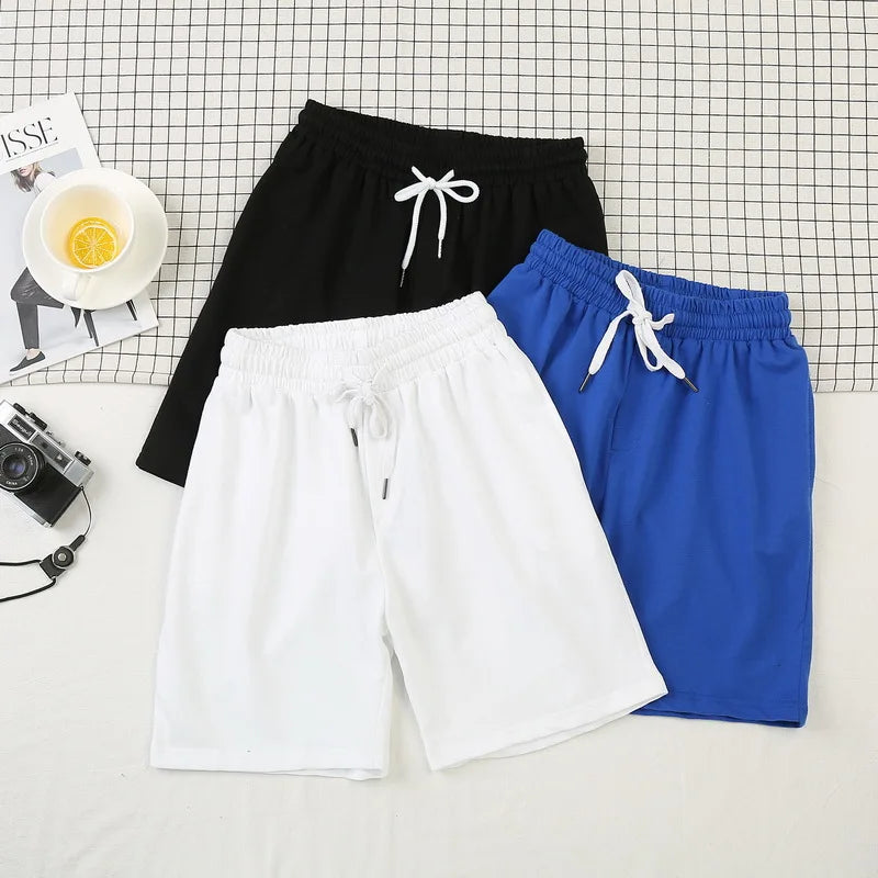 Mens Drawstring Gym Shorts - Casual Summer Basketball Fitness Wear 5XL