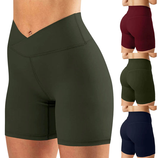 High Waist Womens Gym Shorts