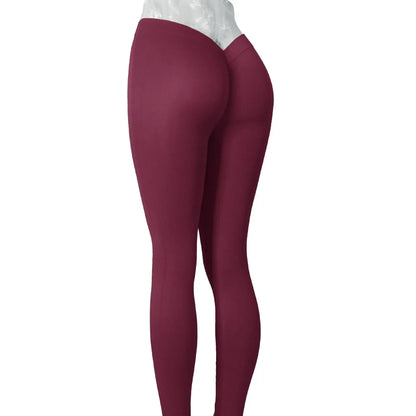 Push-Up Scrunch Leggings for Women - Lycra Gym  Yoga Fitness Pants