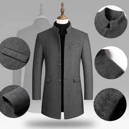 Mens Casual Trench Coat