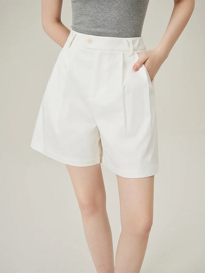 High Waist Slim Womens Shorts