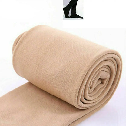 Womens Fleece-Lined Thermal Pantyhose - Cozy Winter Leggings