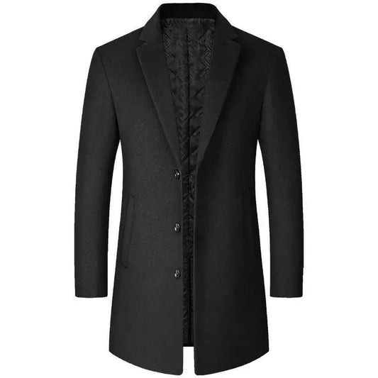 Medium length men's jacket