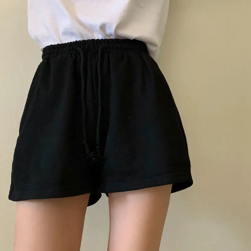 Casual Womens Wide Leg Shorts - Breathable Summer Hipsters for Teens