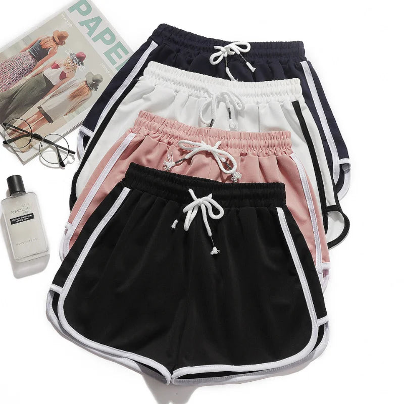 Breathable Plus Size Womens Casual Shorts