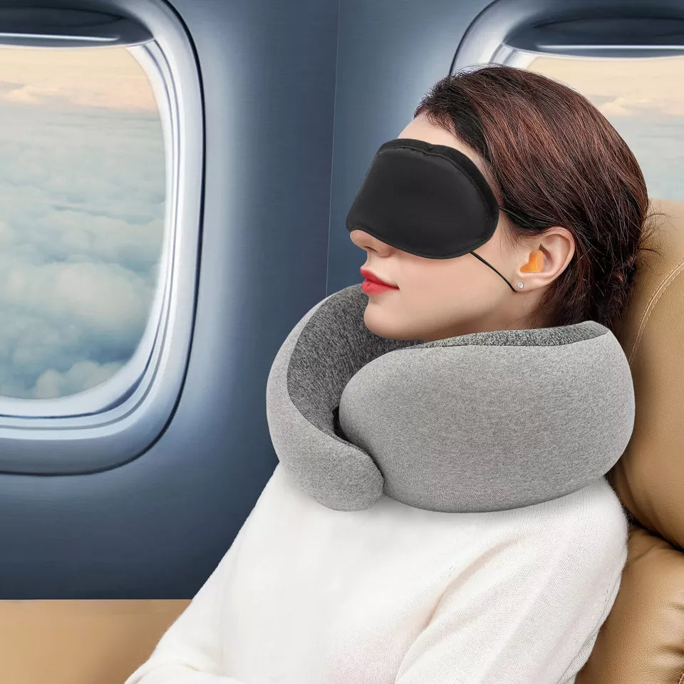 U-Shaped Memory Foam Neck Pillow